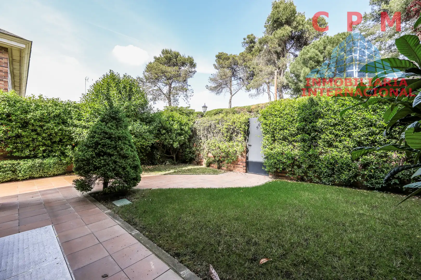 Garden of Houses for rent in Madrid  with Air Conditioner, Heating and Private garden