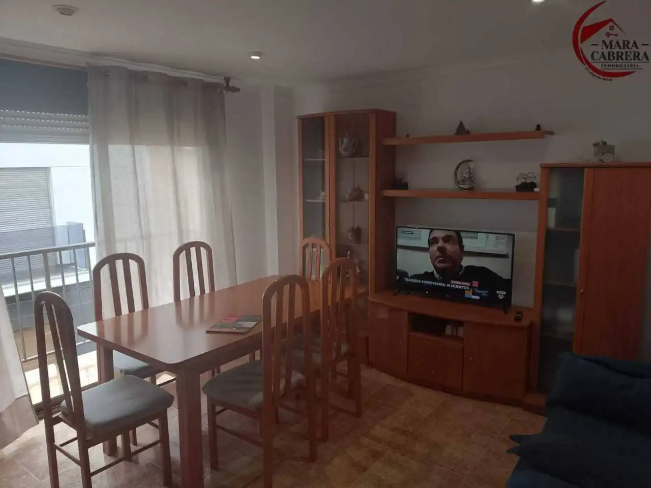 Dining room of Houses for sale in Gandia  with Air Conditioner, Terrace and Furnished