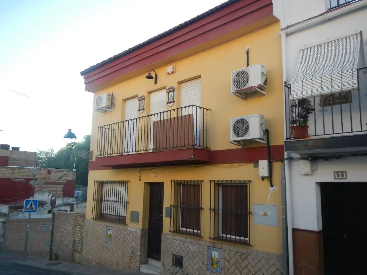 Exterior view of Houses for sale in Tomares  with Storage room and Balcony