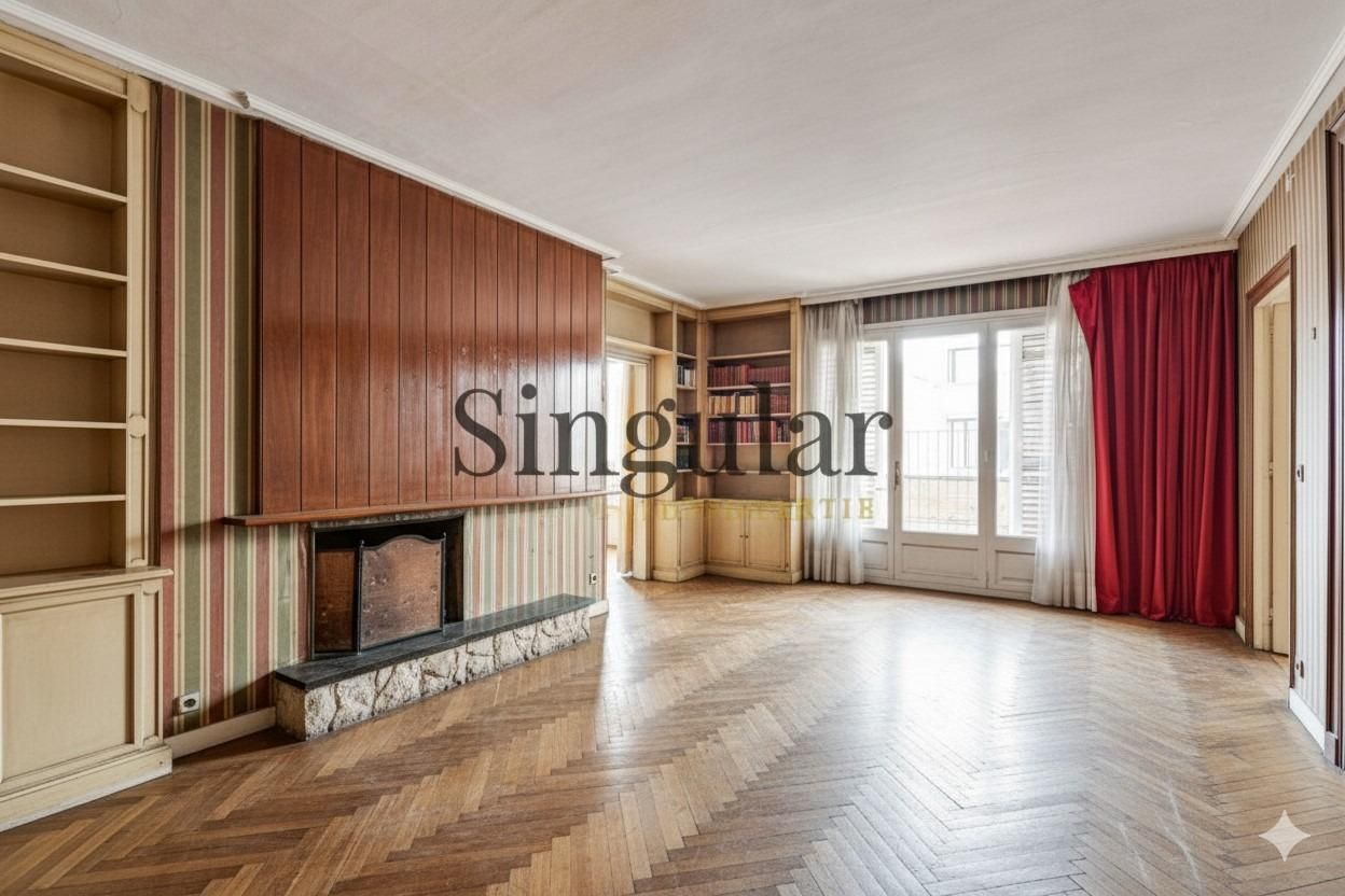 Sala d'estar de Pis en venda en  Barcelona Capital amb Calefacció i Terrassa