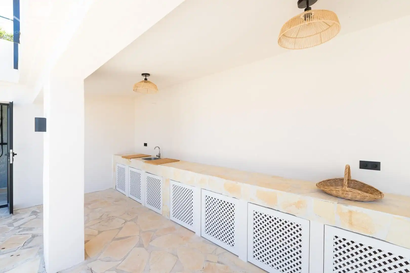 Cocina de Casa o chalet en venta en Jávea / Xàbia con Aire acondicionado, Calefacción y Jardín privado