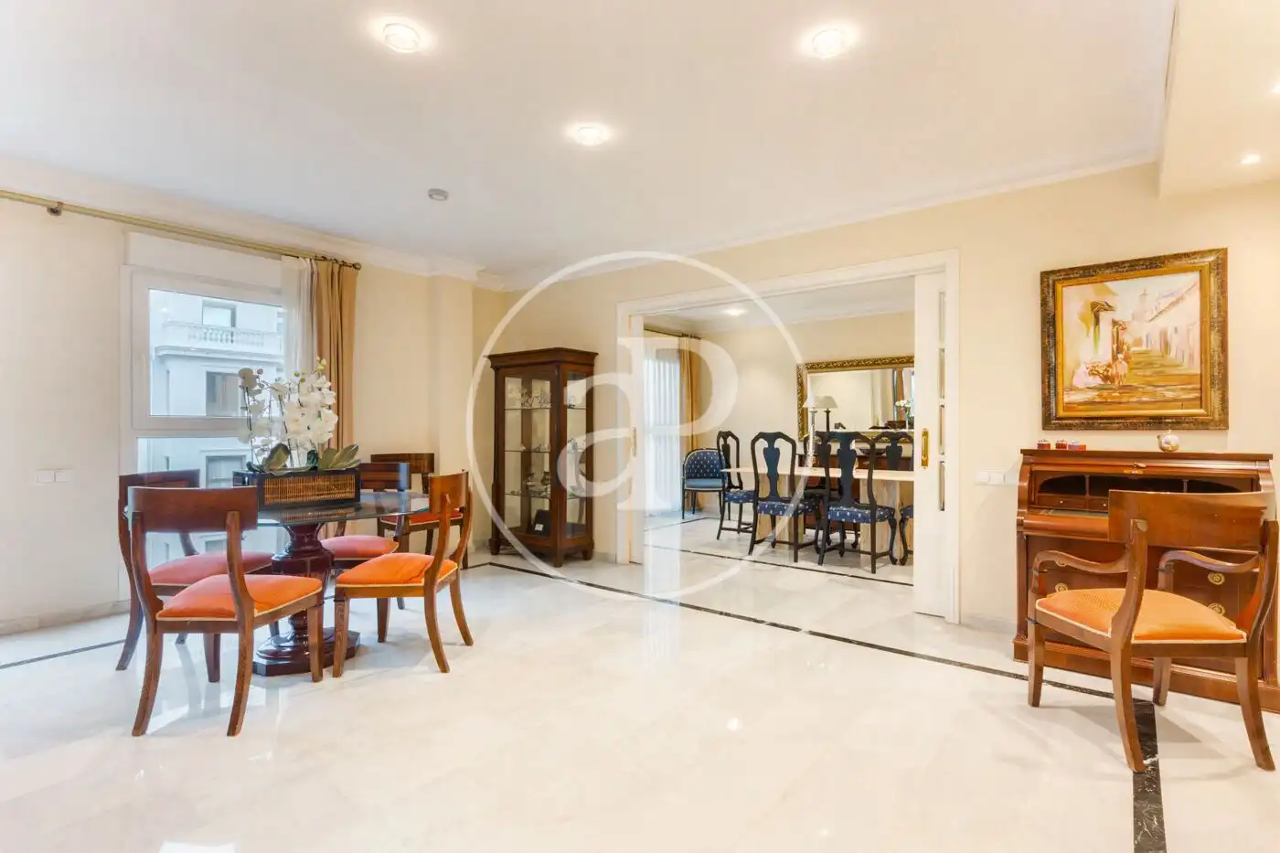 Dining room of Flat for rent in Valencia  with Air Conditioner, Heating and Storage room