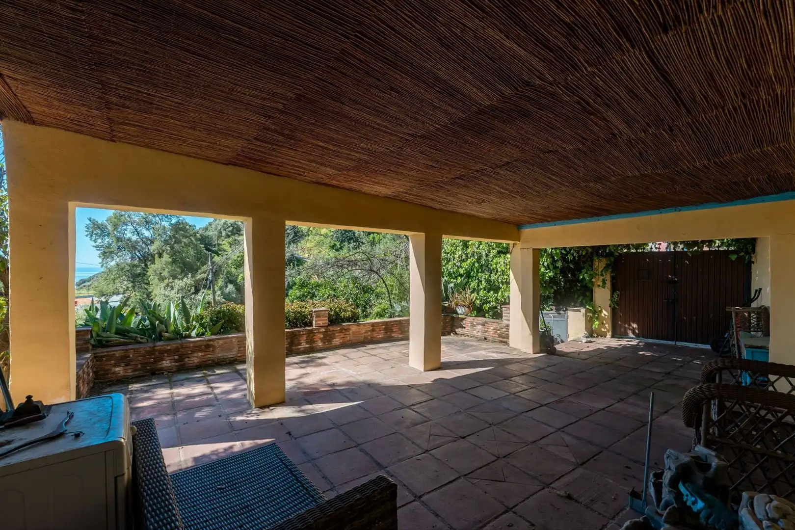 Terraza de Finca rústica en venta en Ojén con Trastero y Piscina