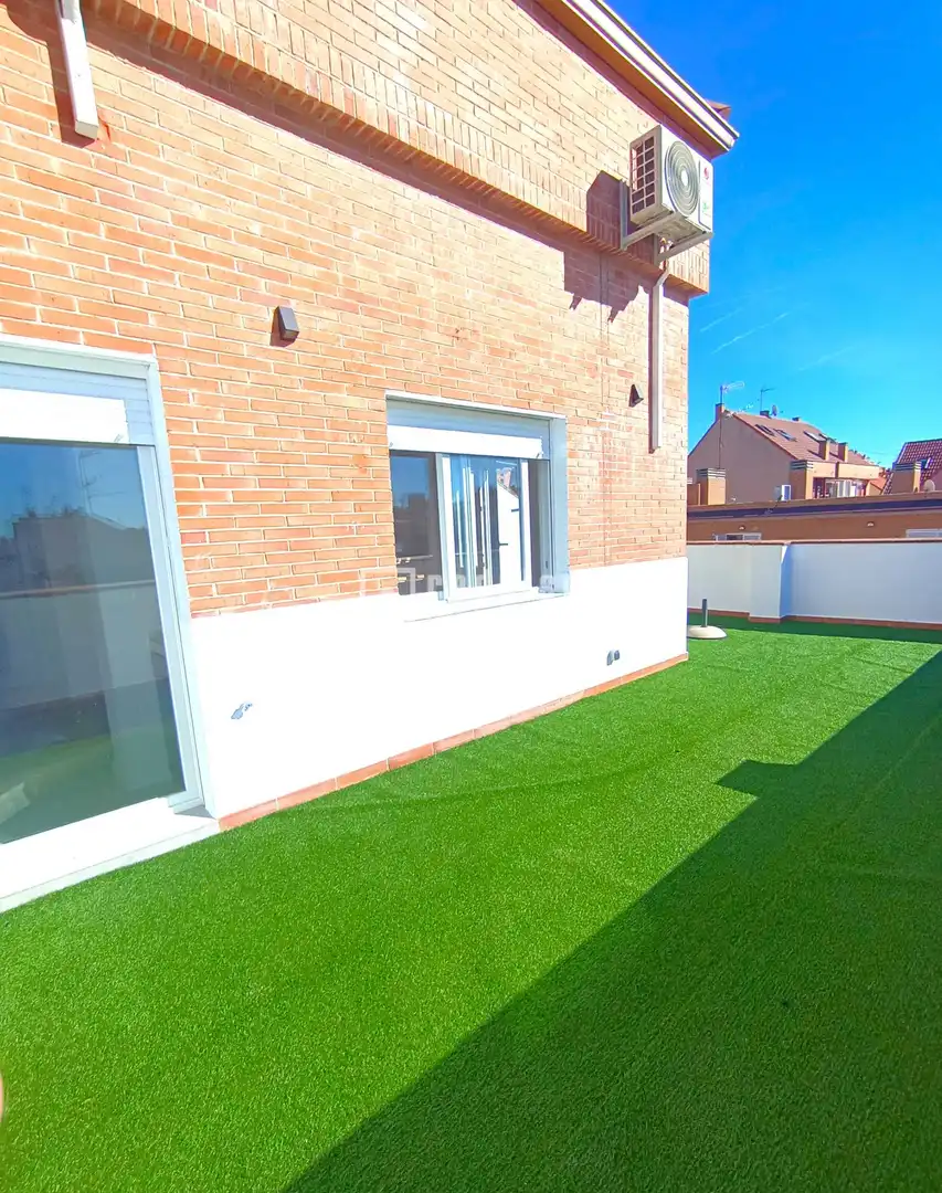 Garten von Dachboden zum Verkauf in Madrid mit Klimaanlage, Heizung und Parkett