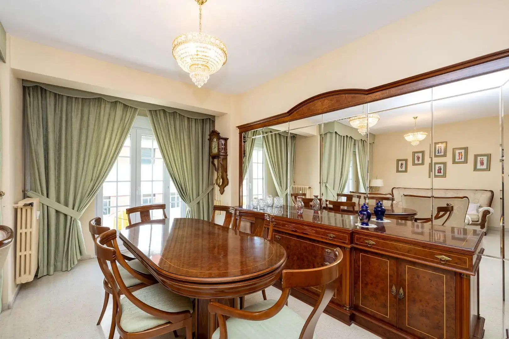 Esszimmer von Wohnung zum Verkauf in Granada mit Heizung und Balkon