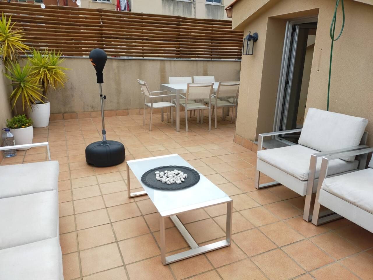 Terrace of Duplex for sale in Sabadell  with Air Conditioner, Heating and Parquet flooring