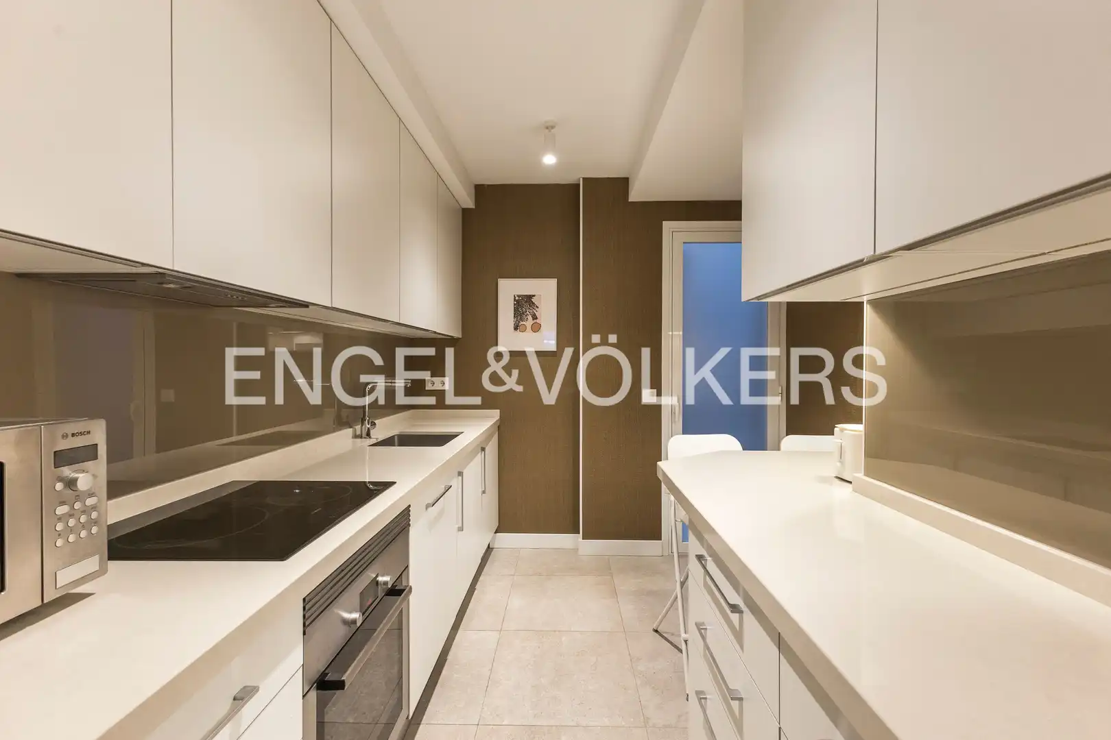 Kitchen of Flat for rent in Madrid  with Air Conditioner, Heating and Terrace