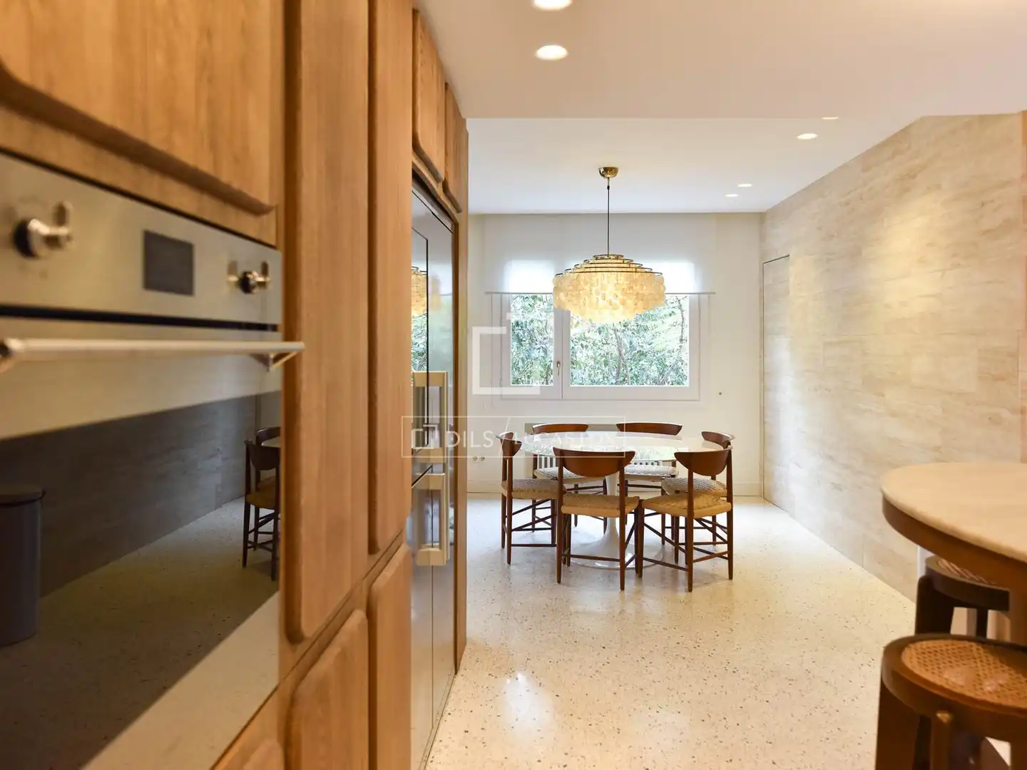 Dining room of Flat for sale in Barcelona  with Air Conditioner, Heating and Terrace