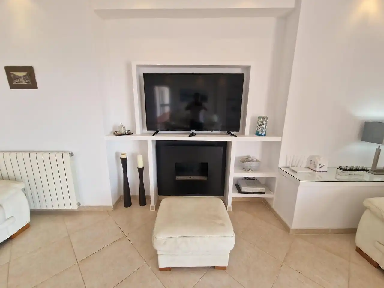 Sala de estar de Casa o chalet en venta en Periana con Aire acondicionado, Terraza y Piscina