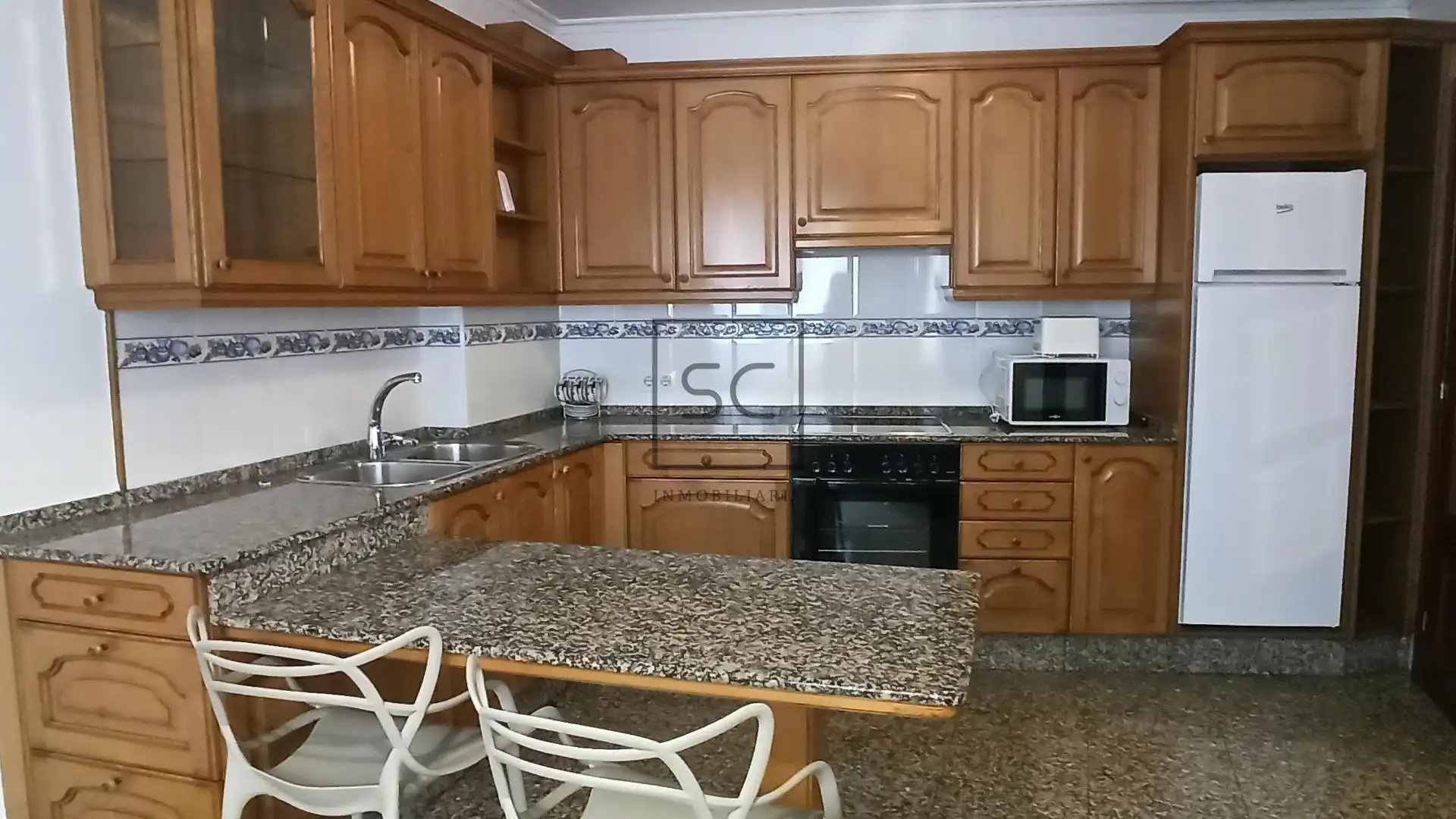 Kitchen of Apartments for sale in Ferrol  with Storage room and Furnished