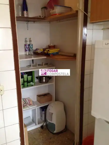 Kitchen of Flat for rent in Santiago de Compostela   with Furnished