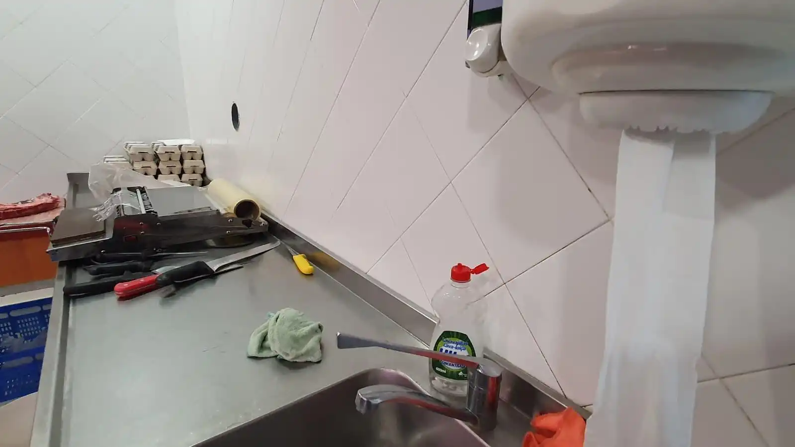 Cocina de Local de alquiler en Tavernes Blanques con Amueblado