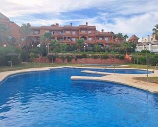 Jardí de Planta baixa en venda en Manilva amb Aire condicionat, Terrassa i Piscina