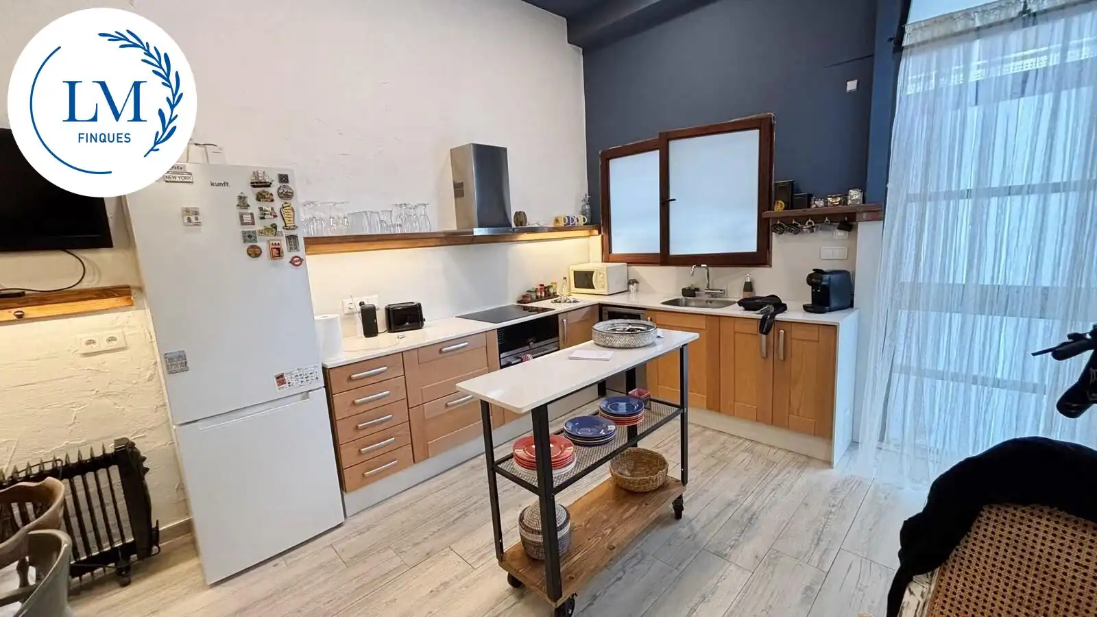 Küche von Loft zur Miete in Vilanova i la Geltrú