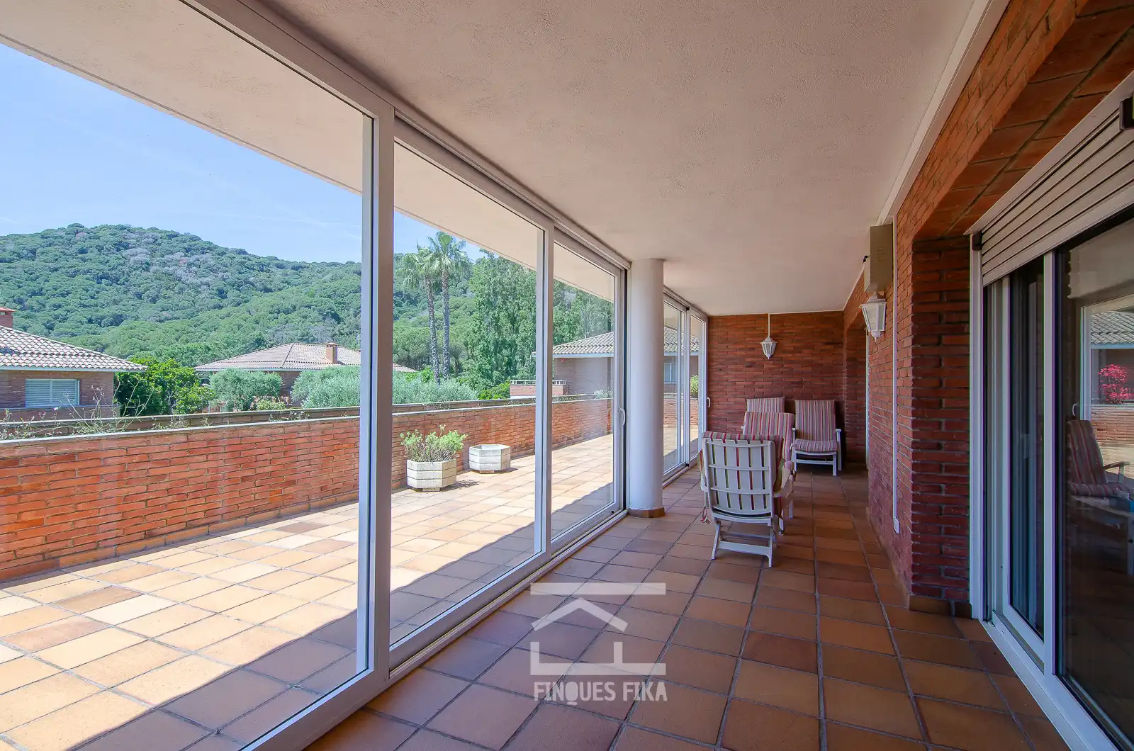 Terraza de Casa o chalet de alquiler con opción a compra en Argentona con Calefacción, Jardín privado y Terraza