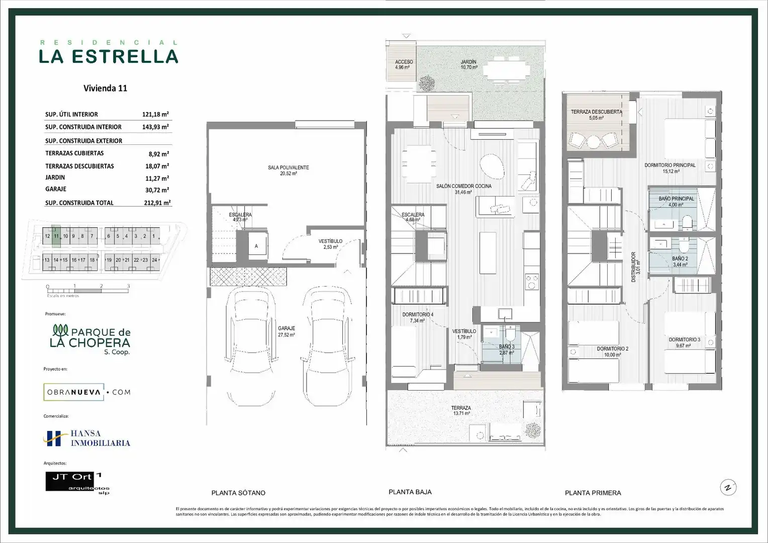 Casa adosada en venta en Murcia con Aire acondicionado, Calefacción y Jardín privado