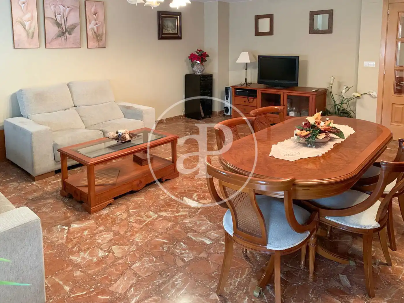 Sala d'estar de Dúplex en venda en Vila-real amb Aire condicionat, Calefacció i Traster