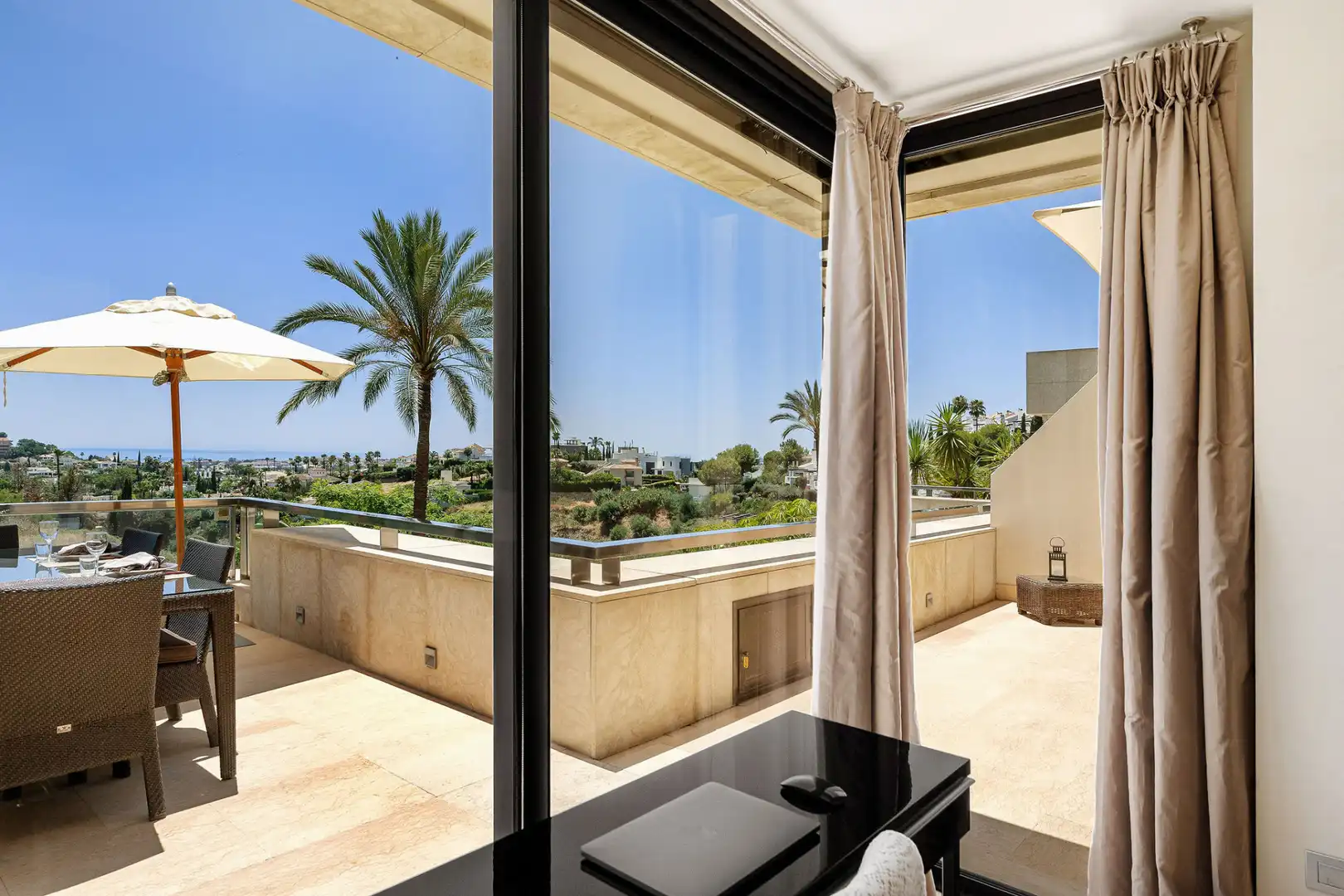Terraza de Apartamento en venta en Marbella con Aire acondicionado, Terraza y Piscina