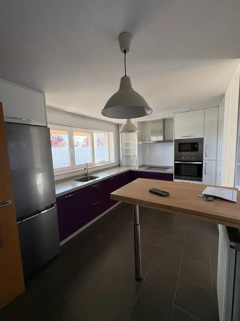 Kitchen of Houses for rent in Santiago de Compostela   with Heating, Private garden and Parquet flooring