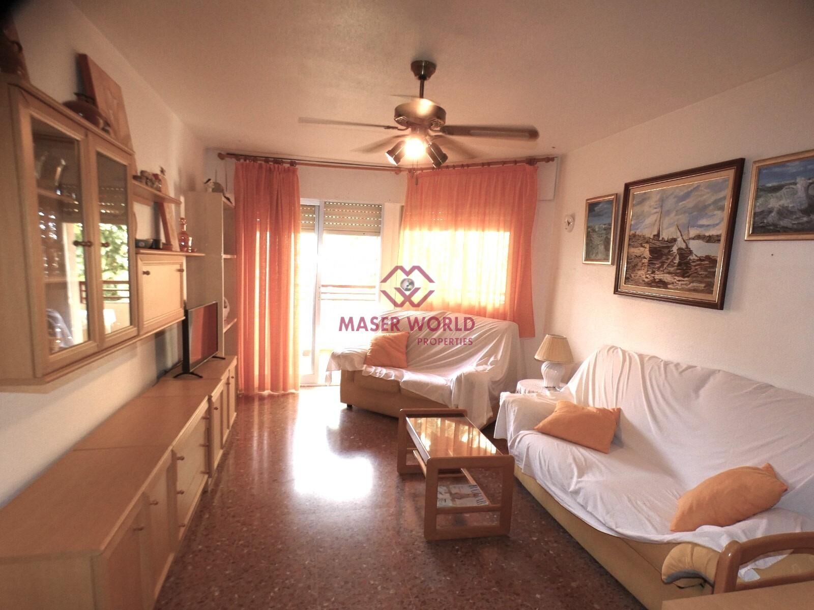 Living room of Apartment for sale in Mazarrón  with Air Conditioner