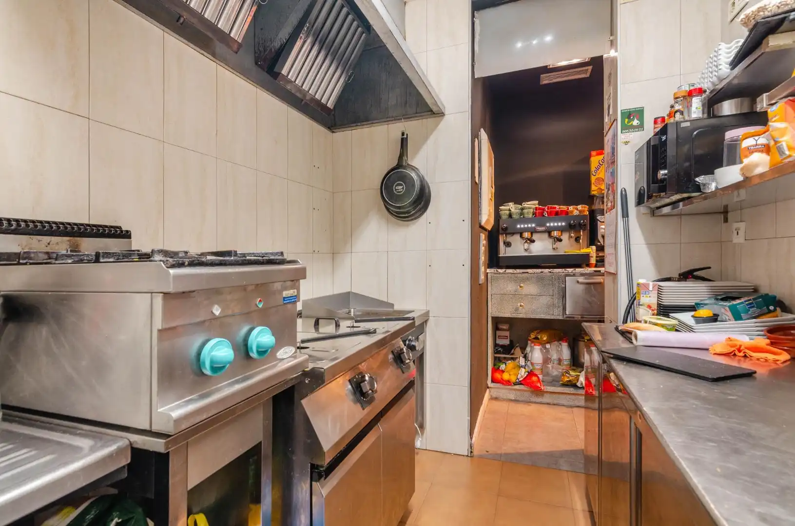 Cocina de Local en traspaso en Gijón  con Aire acondicionado