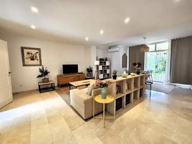Living room of Detached homes for rent in Sotogrande  with Air Conditioner, Private garden and Terrace