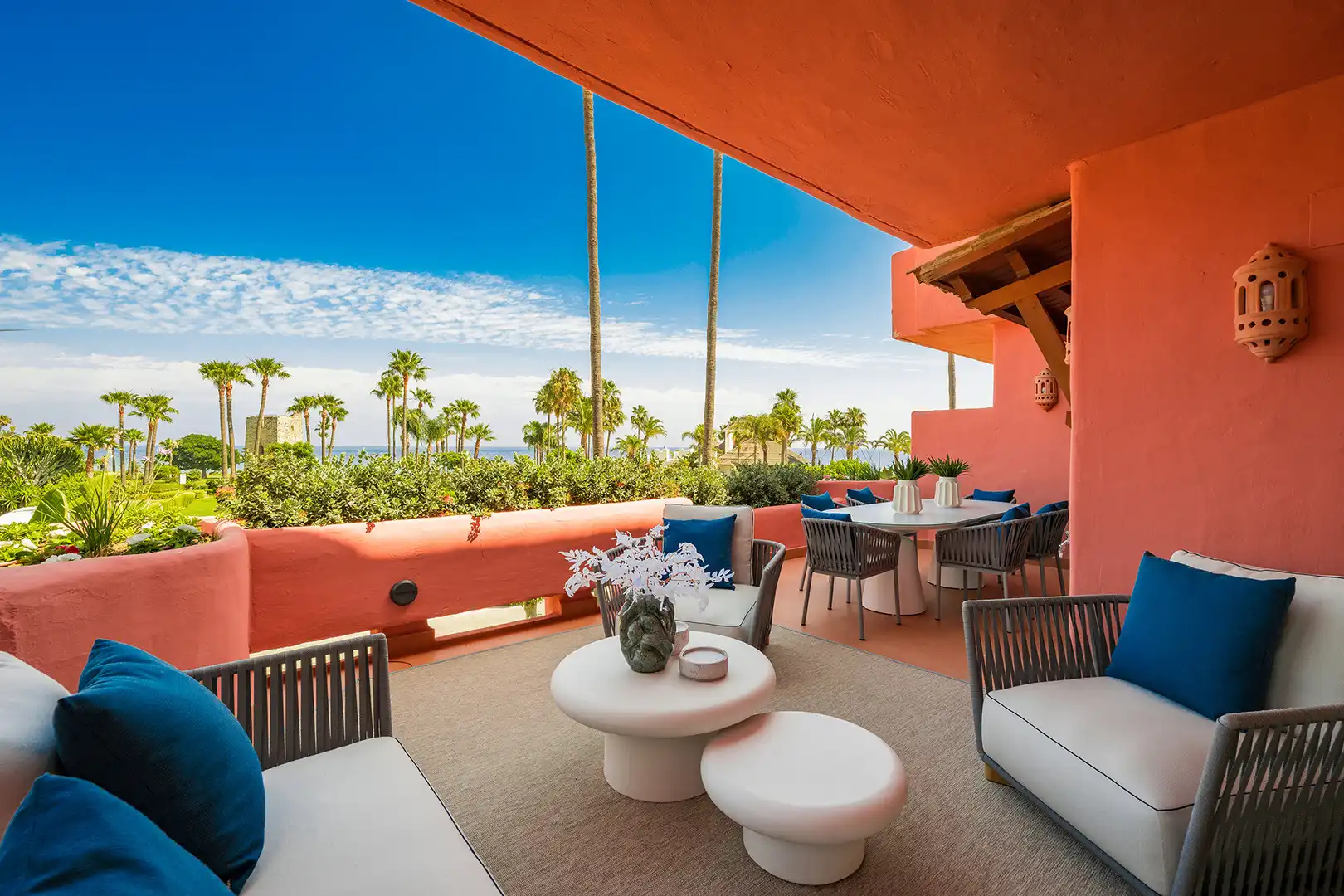 Terrace of Apartments for sale in Estepona  with Air Conditioner, Terrace and Swimming Pool