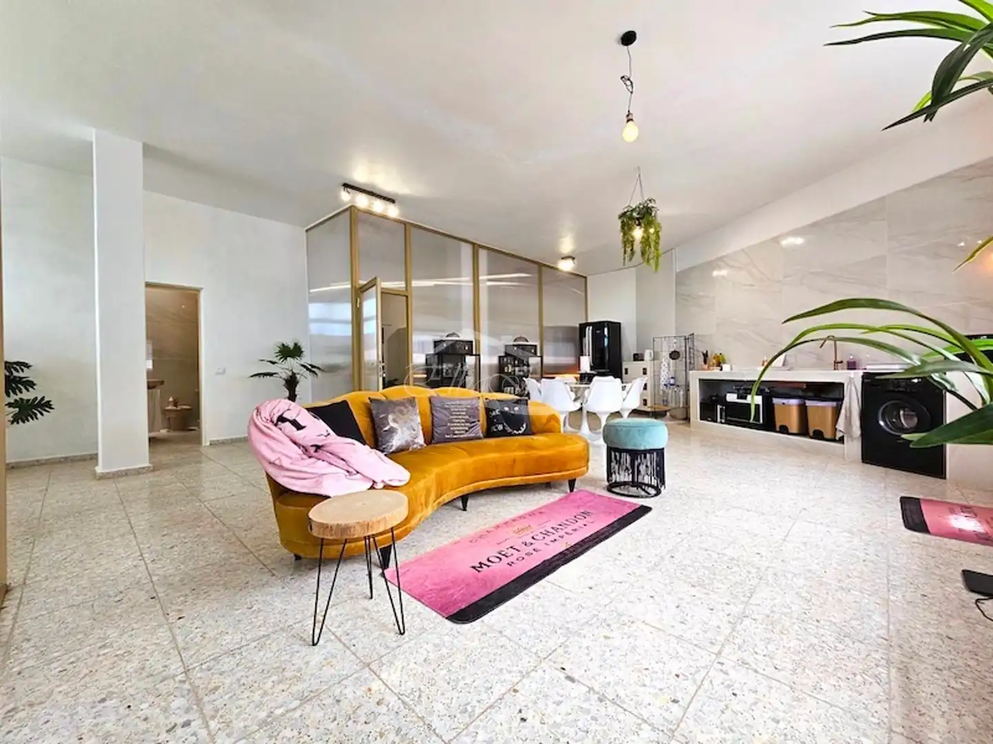 Sala de estar de Casa o chalet en venta en Adeje con Jardín privado, Terraza y Amueblado