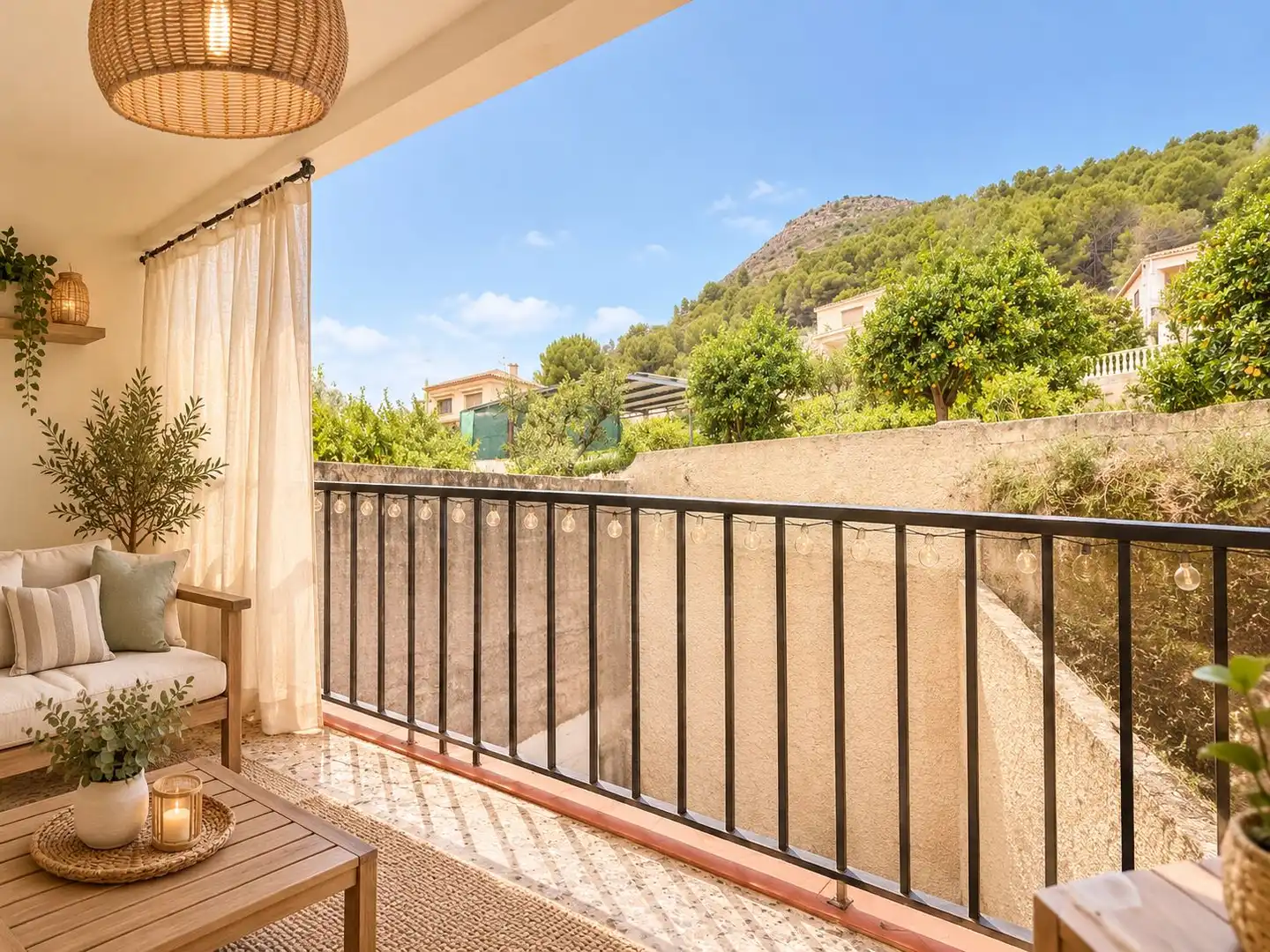 Terrasse von Wohnung zum Verkauf in Murla, Alicante