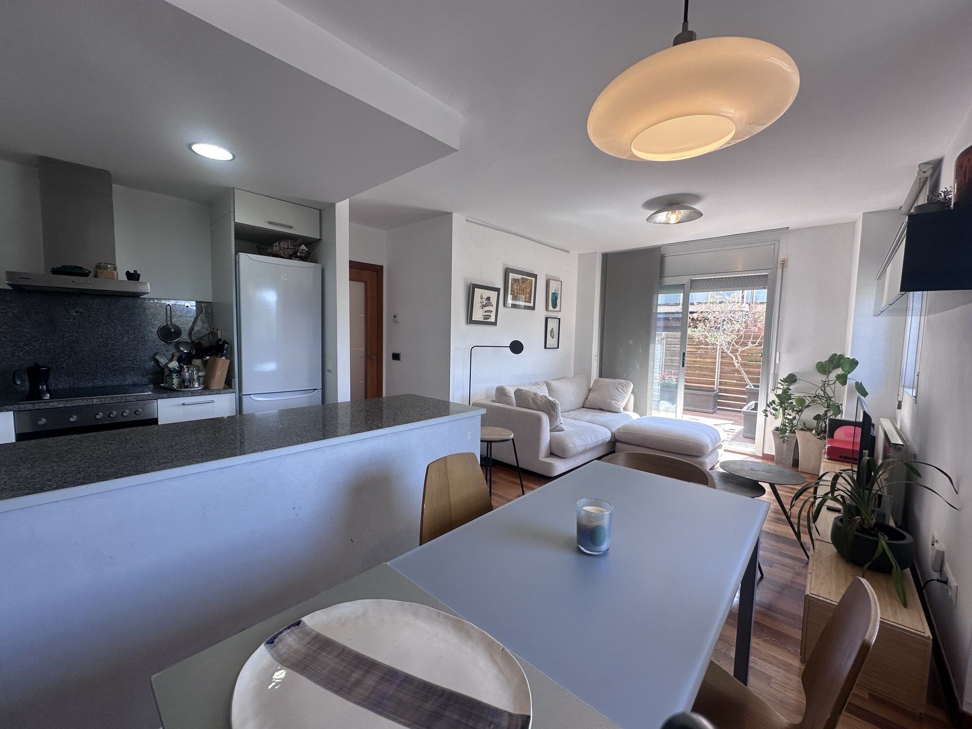 Sala d'estar de Planta baixa en venda en Sant Gregori amb Calefacció, Terrassa i Traster