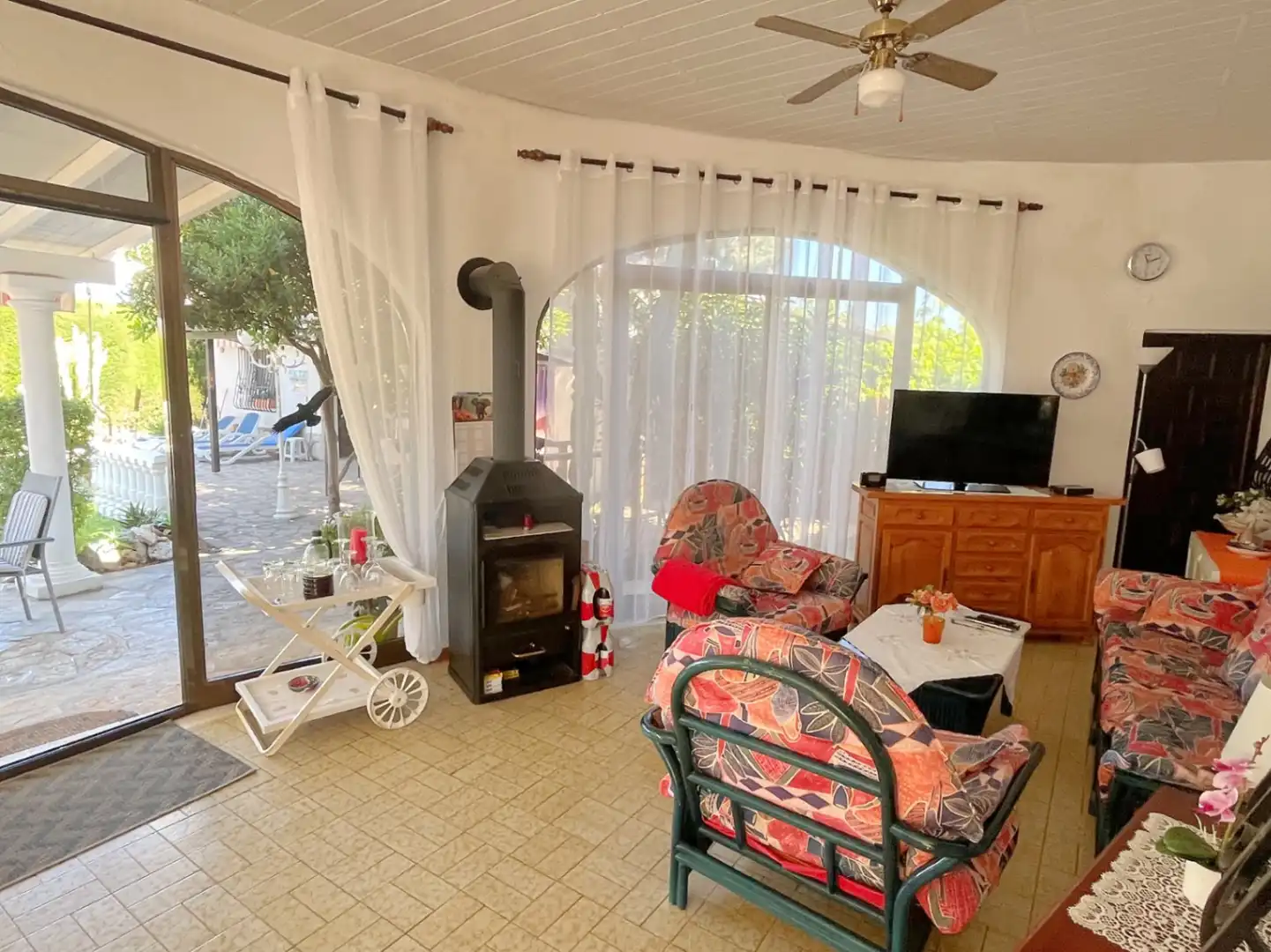 Living room of Houses for sale in Els Poblets  with Heating, Terrace and Storage room