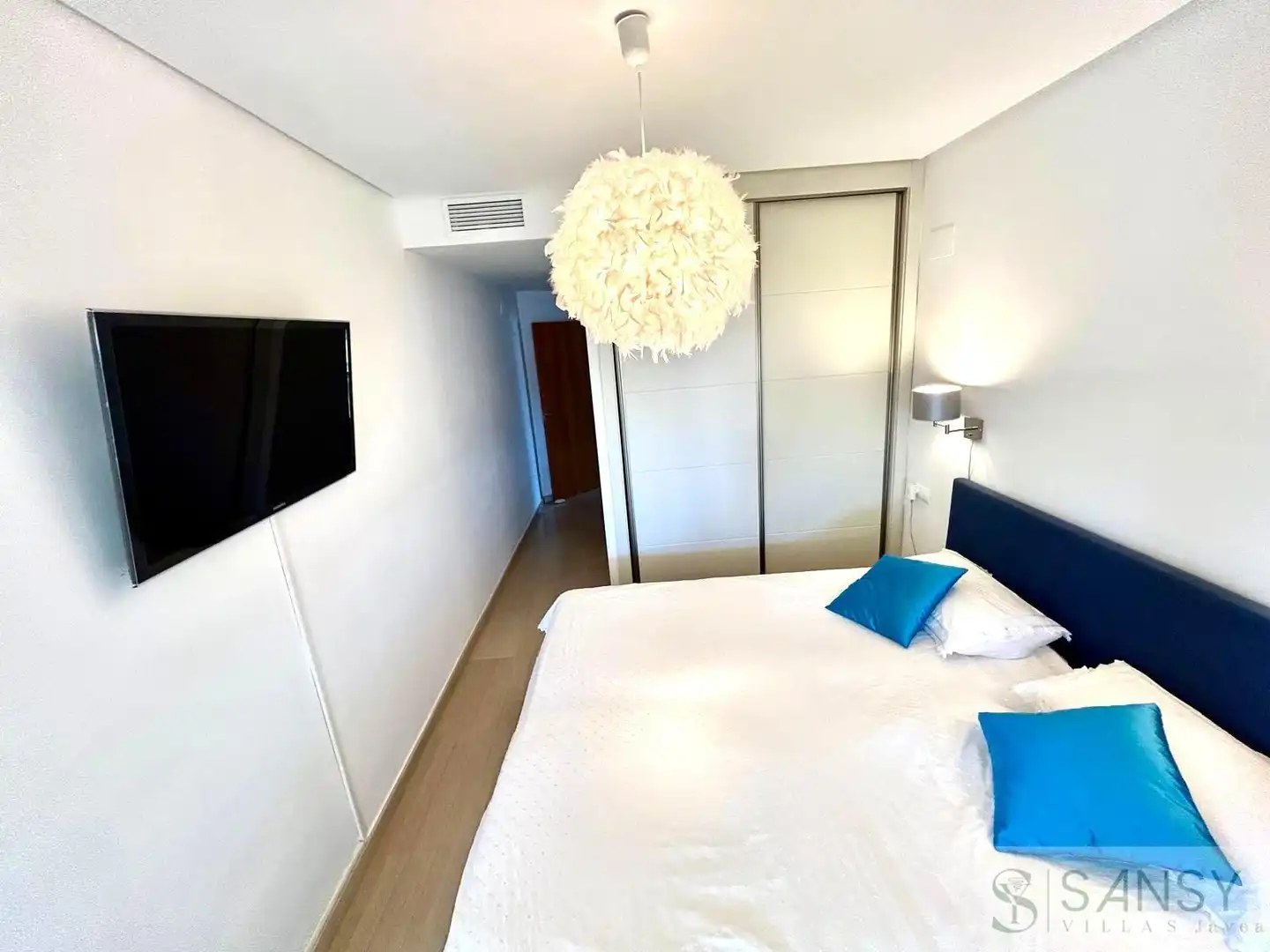 Dormitori de Apartament de lloguer en Jávea / Xàbia amb Aire condicionat, Calefacció i Terrassa