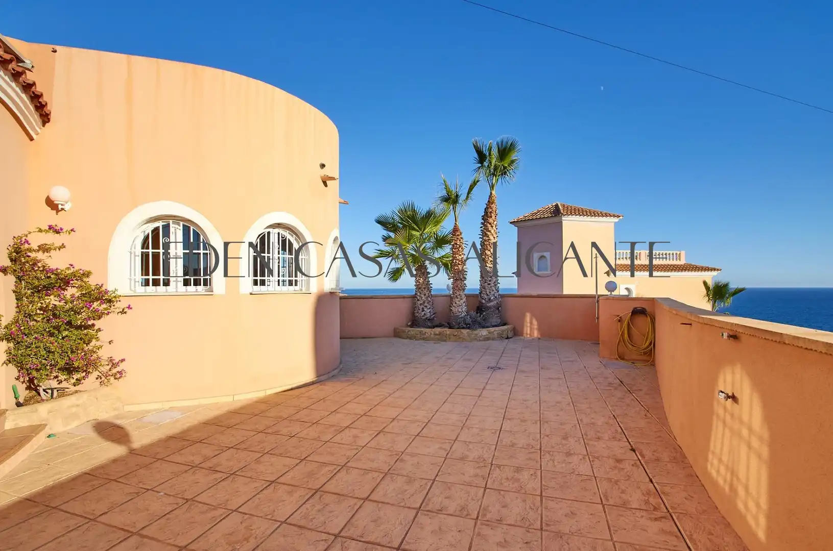 Terraza de Casa o chalet en venta en Villajoyosa / La Vila Joiosa con Aire acondicionado, Jardín privado y Terraza