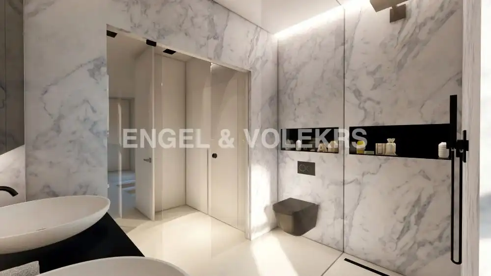 Bathroom of Houses for sale in El Campello  with Air Conditioner, Private garden and Storage room