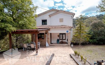 Exterior view of House or chalet for sale in Sant Quirze Safaja  with Heating, Private garden and Terrace