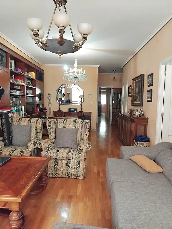 Sala de estar de Piso en venta en A Coruña Capital  con Calefacción