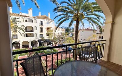 Exterior view of Flat for sale in Manilva  with Air Conditioner, Heating and Terrace