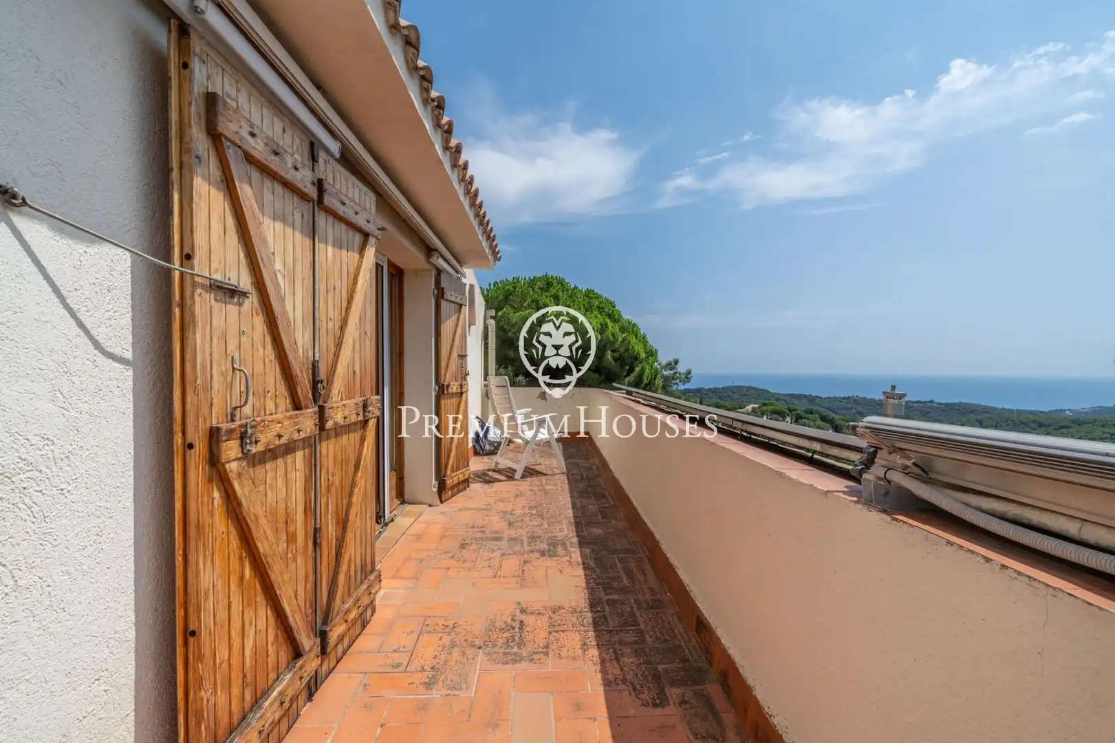 Terrassa de Casa o xalet en venda en Arenys de Munt amb Calefacció, Jardí privat i Terrassa