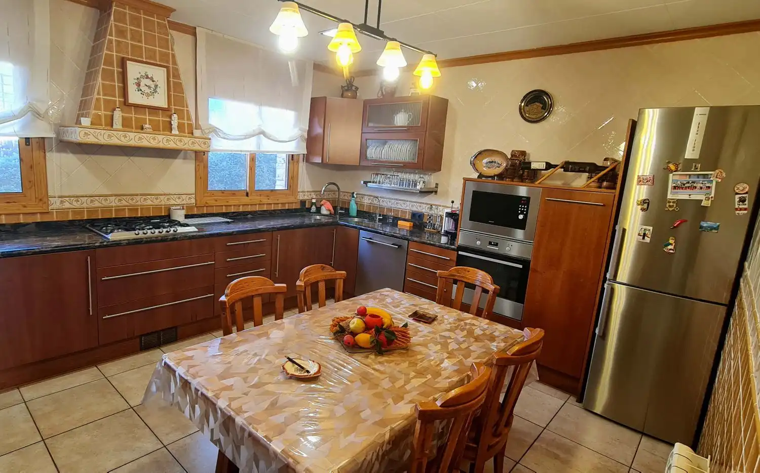 Cocina de Casa o chalet en venta en Vallirana con Aire acondicionado y Calefacción