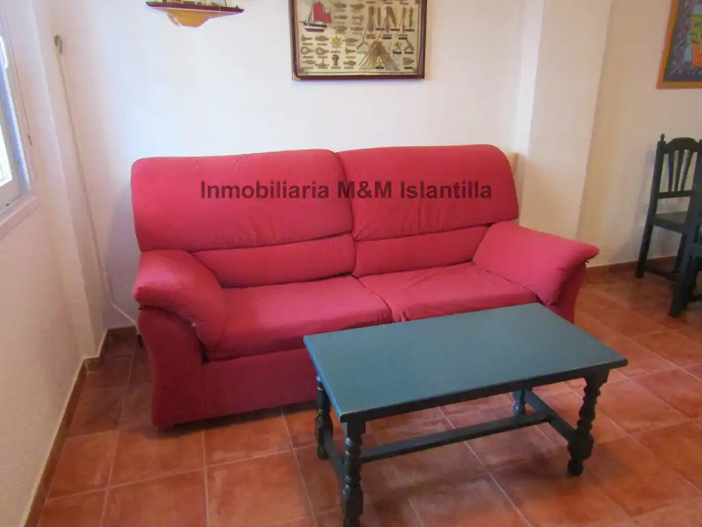 Sala de estar de Apartamento en venta en Islantilla con Terraza, Trastero y Amueblado