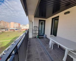 Terrace of Flat to rent in Valladolid Capital  with Heating, Terrace and Storage room