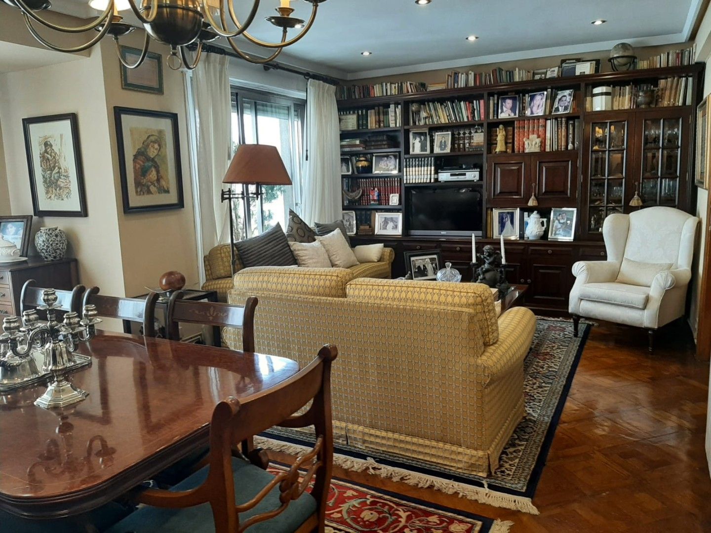 Sala d'estar de Pis en venda en Vigo 