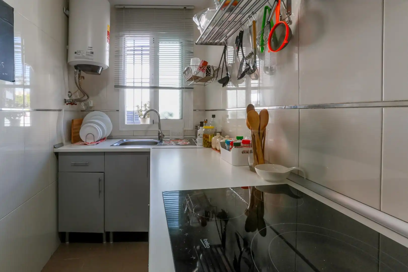 Cocina de Planta baja en venta en Málaga con Aire acondicionado, Calefacción y Alarma