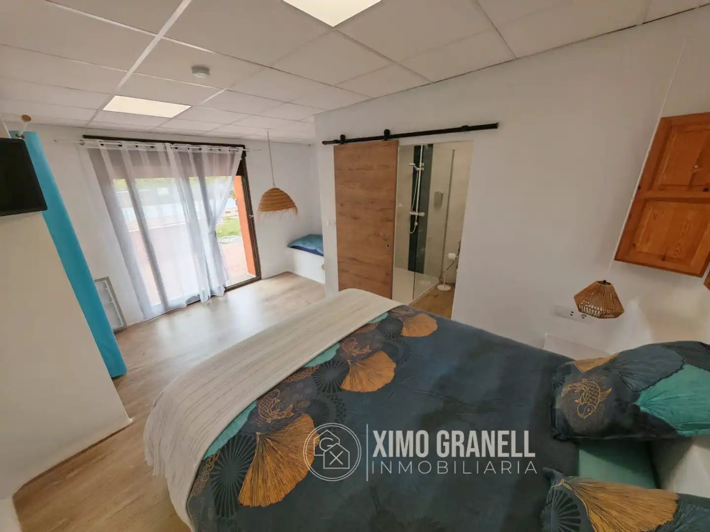 Schlafzimmer von Country house zum Verkauf in Sagunto / Sagunt mit Klimaanlage, Heizung und Privatgarten