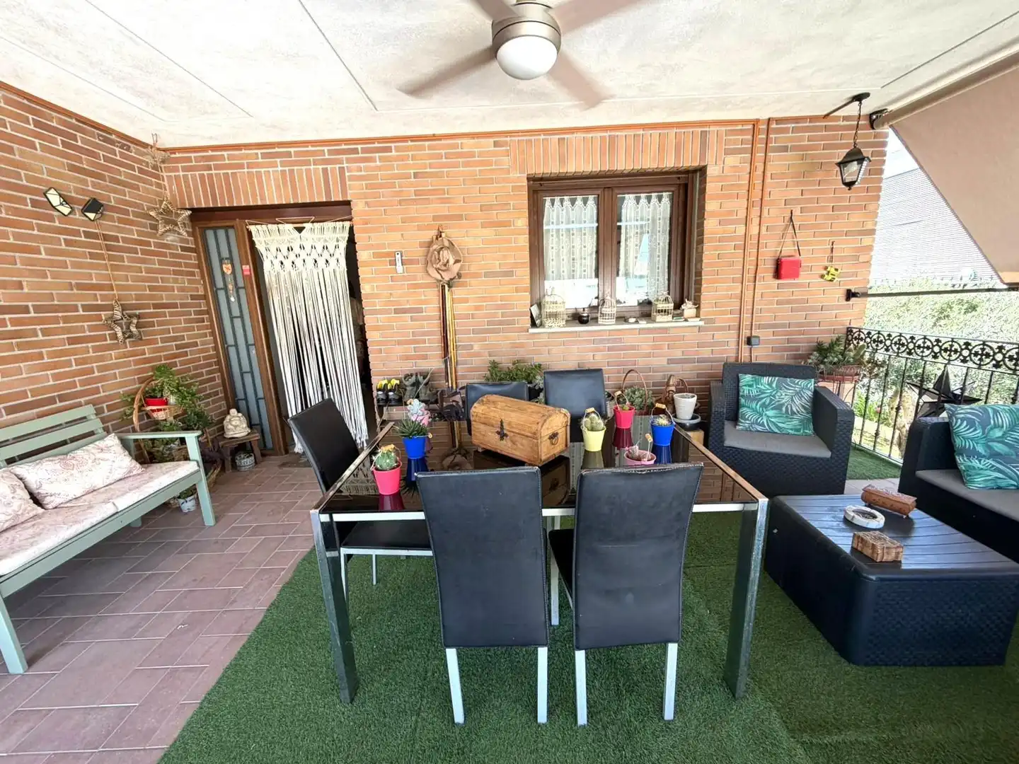 Terraza de Casa o chalet en venta en Aldea del Fresno con Aire acondicionado, Calefacción y Terraza