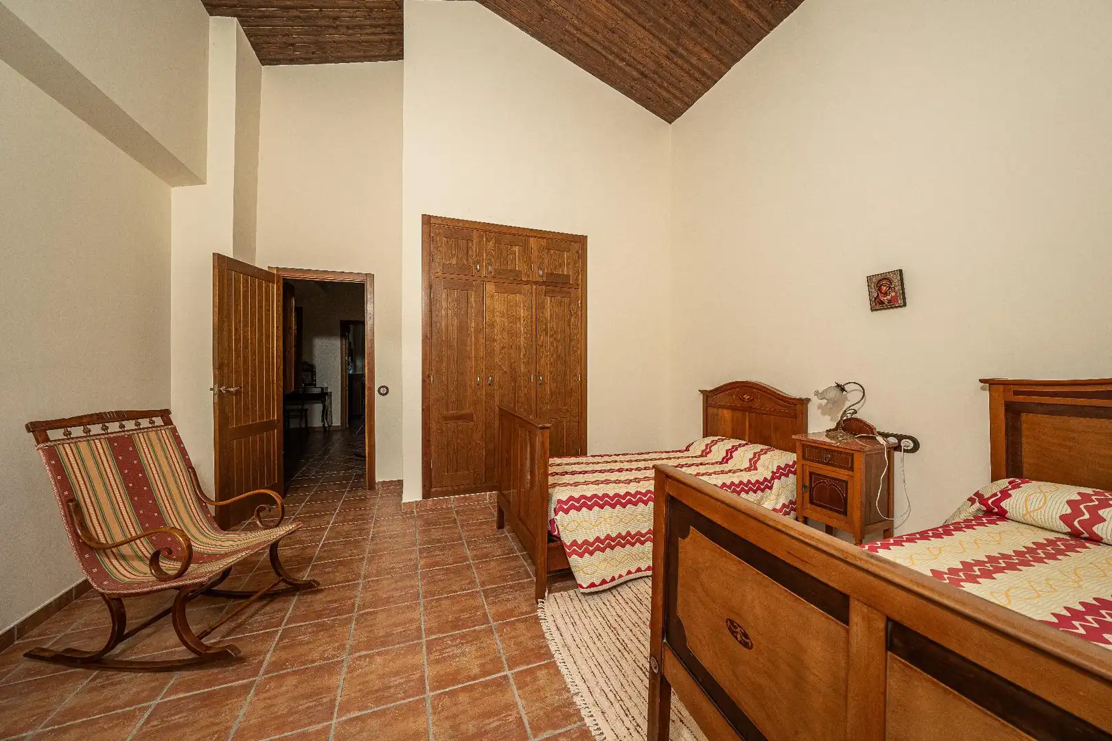 Dormitori de Finca rústica en venda en Biar amb Calefacció, Jardí privat i Terrassa