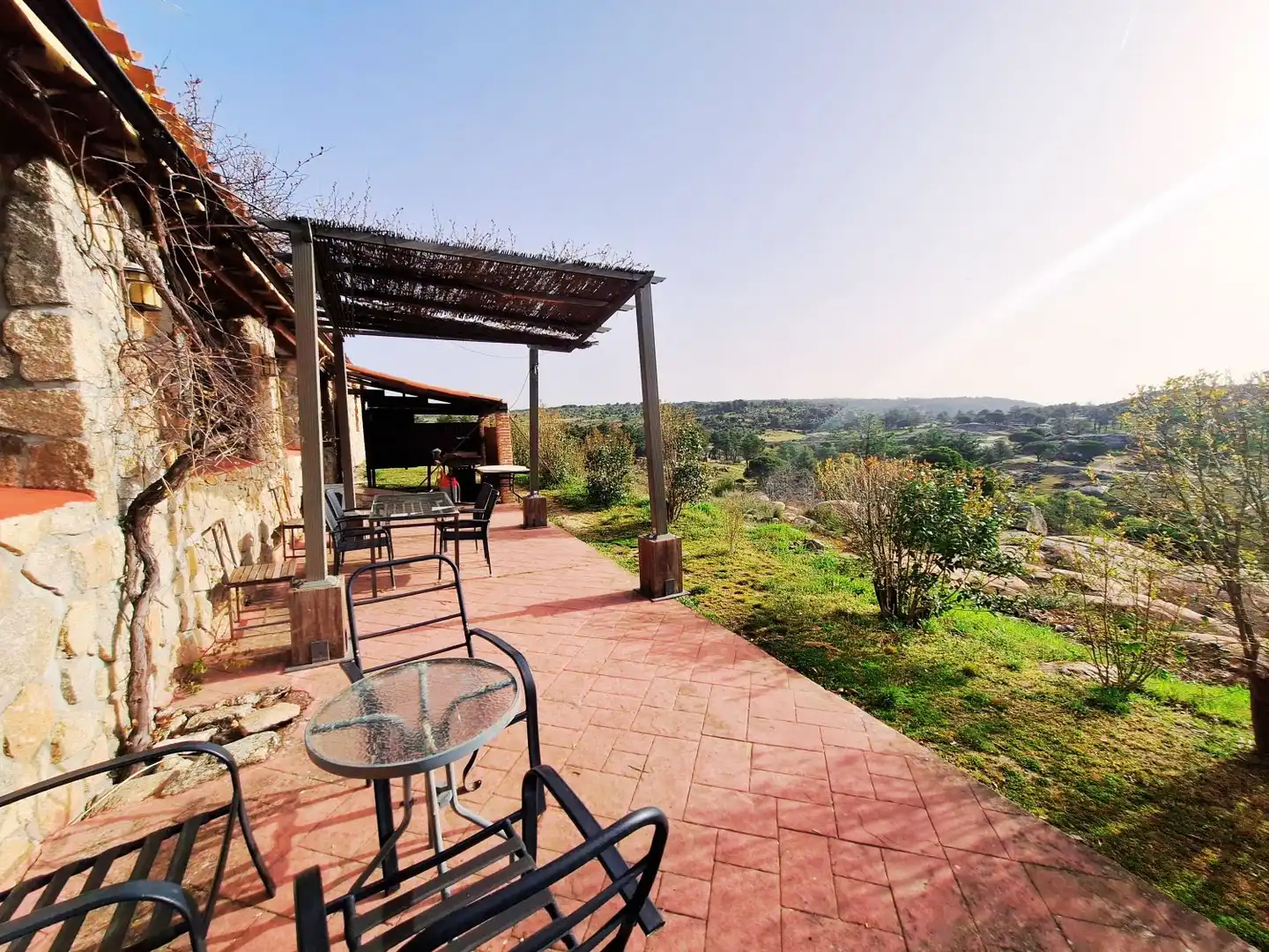 Terraza de Casa o chalet en venta en El Hoyo de Pinares  con Calefacción, Jardín privado y Terraza