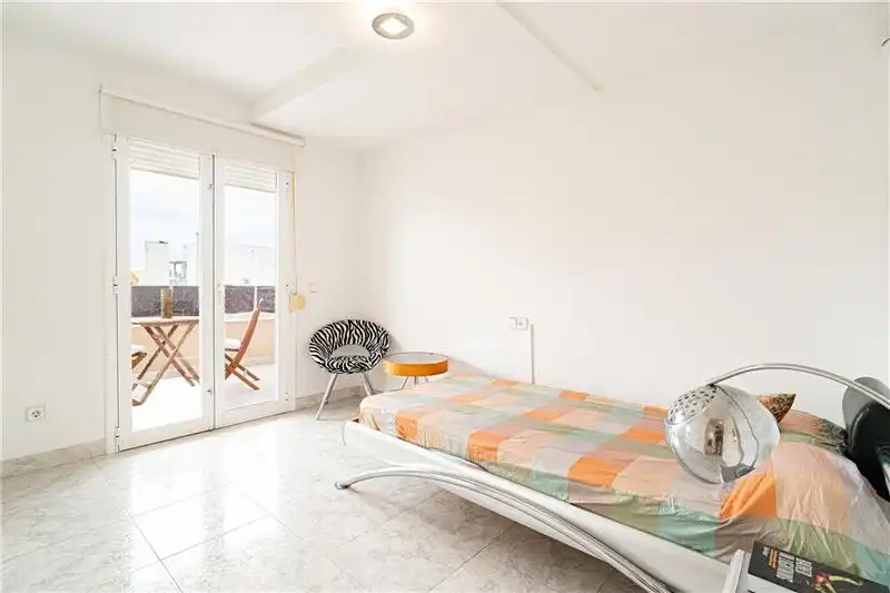 Schlafzimmer von Maisonette zum Verkauf in  Palma de Mallorca mit Klimaanlage und Terrasse