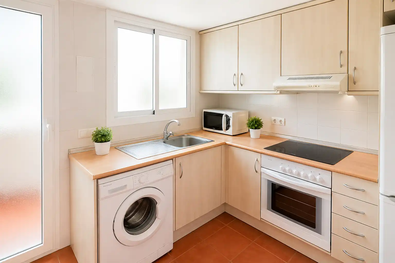 Kitchen of Flat for sale in Salou  with Air Conditioner, Heating and Terrace
