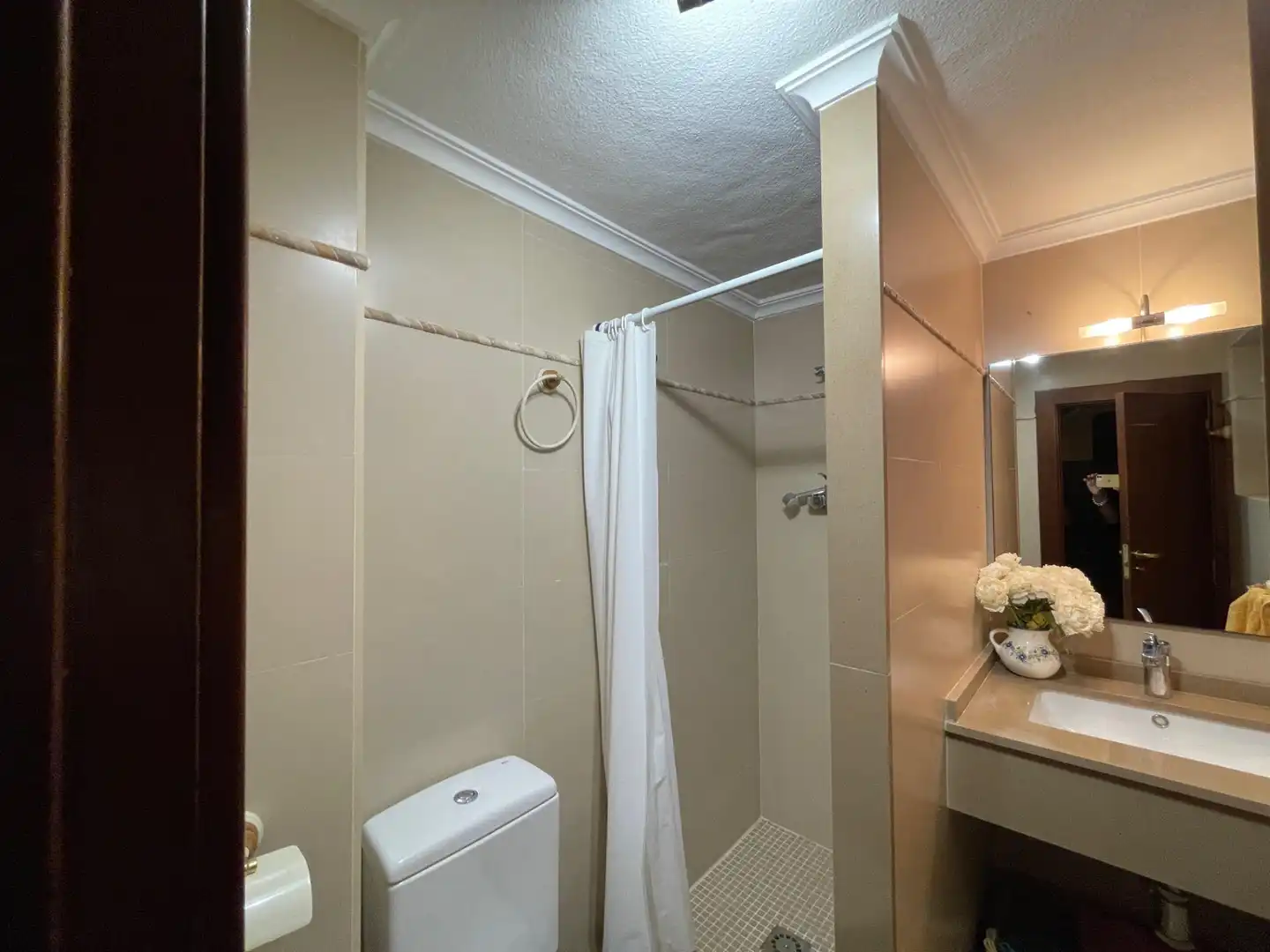 Badezimmer von Haus oder Chalet zur Miete in Petrer mit Klimaanlage, Heizung und Privatgarten
